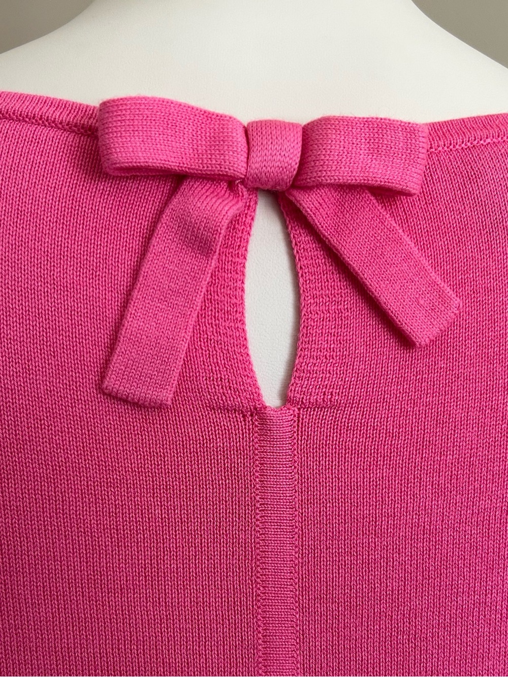 NWOT - Talbots “Bonnie Bows” Pullover Sweater in Pink